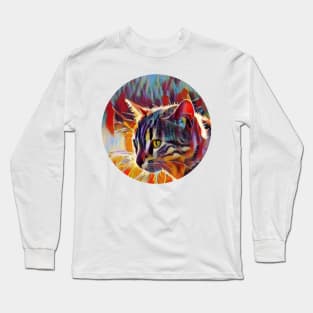 Daring floppy cat Long Sleeve T-Shirt